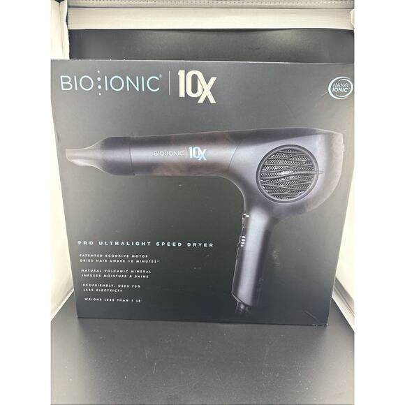 BIO IONIC 10X Pro Ultralight Speed Dryer Brand New Open Box - Picture 1 of 4